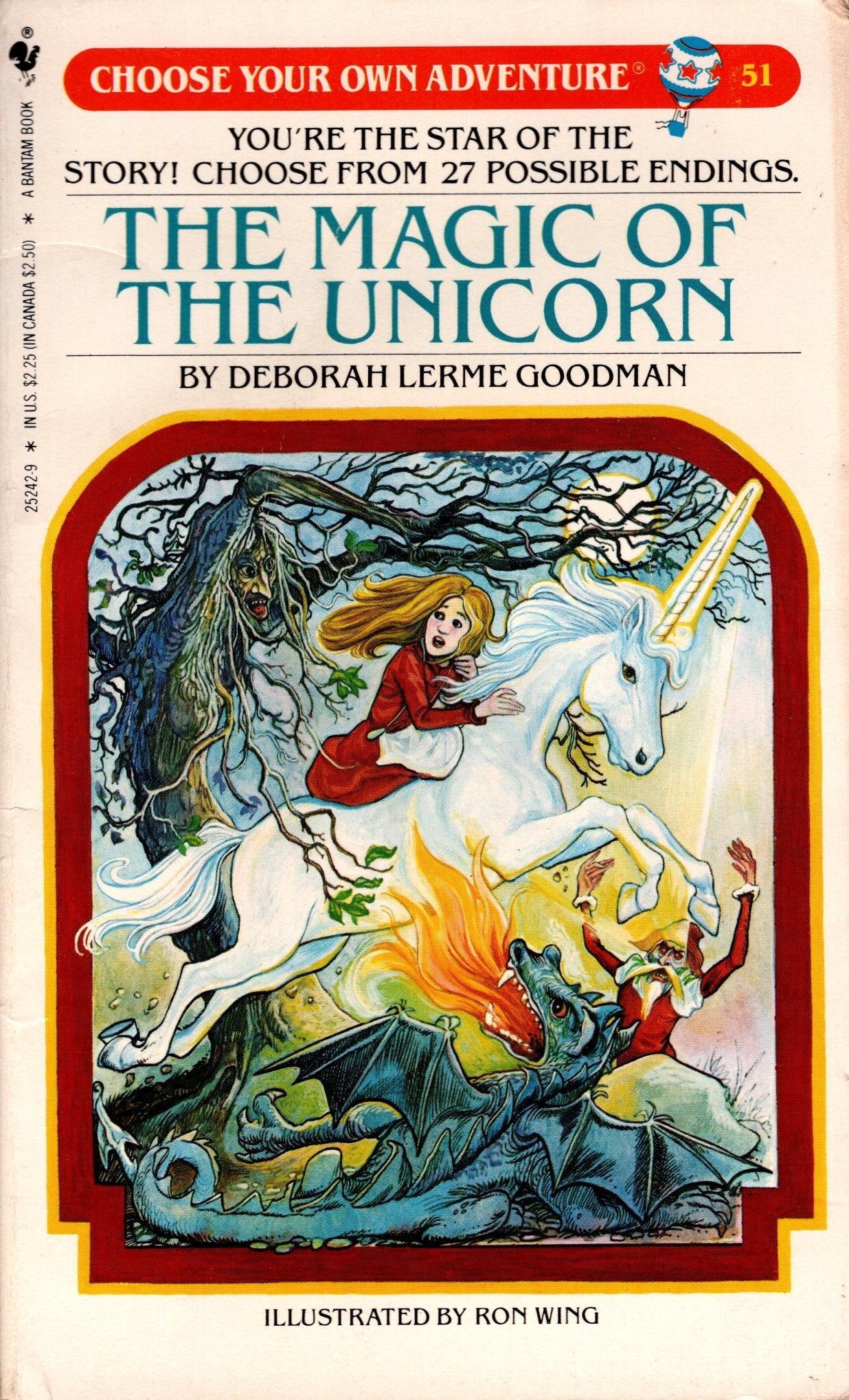 The Magic of the Unicorn (Choose Your Own Adventure, No. 51),Used