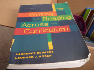 Writing and Reading Across the Curriculum (11th Edition),New