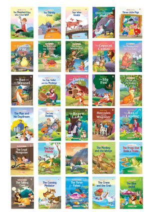 Story Books For Kids - Moral Stories (Set Of 30 Books) - Bedtime Stories - 3 Years To 7 Years Old - English Short Stories For Kids - Read Aloud To Infants, Toddlers