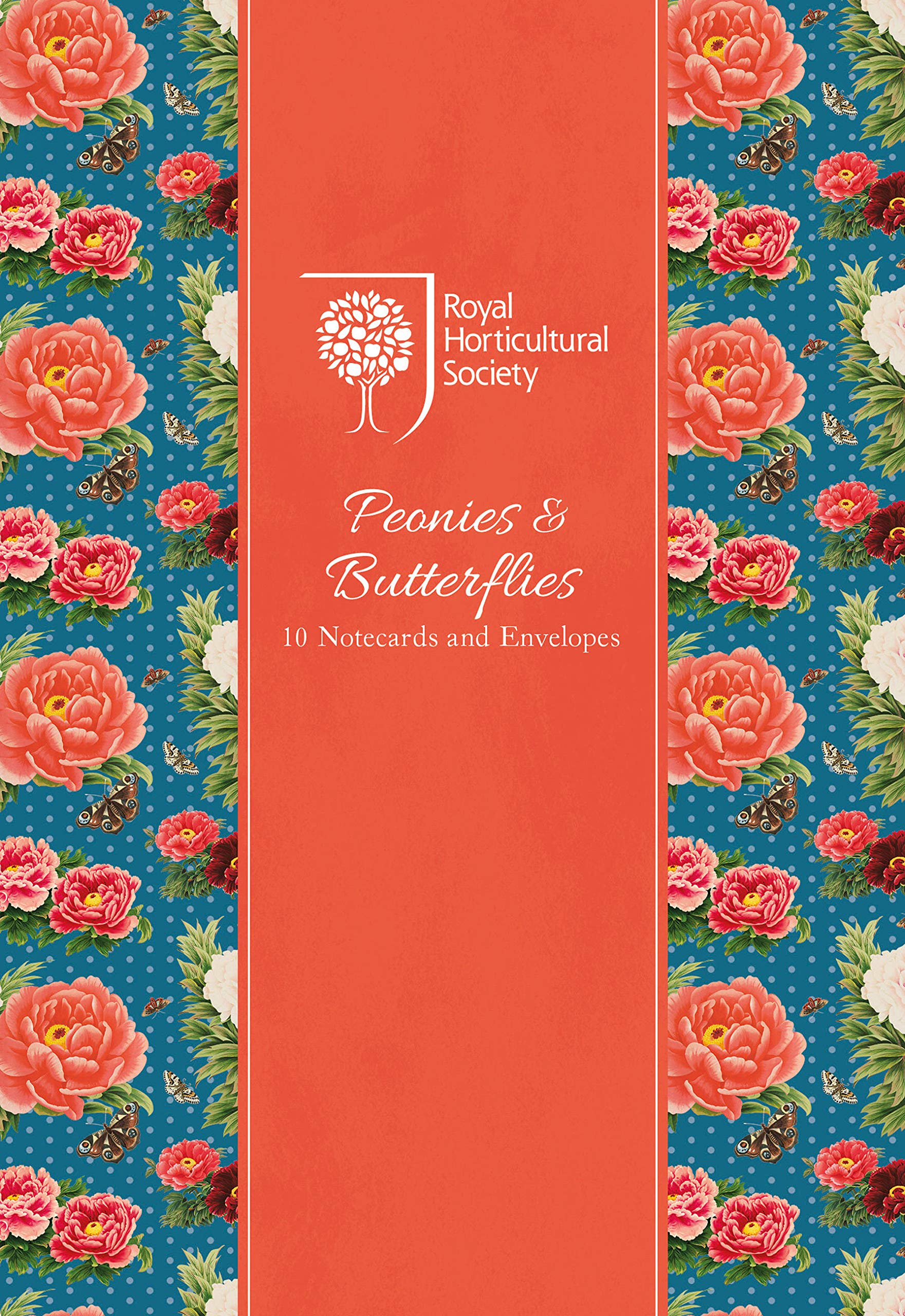Rhs Peonies And Butterflies Notecard Wallet: 10 Notecards And Envelopes
