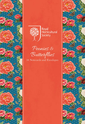Rhs Peonies And Butterflies Notecard Wallet: 10 Notecards And Envelopes