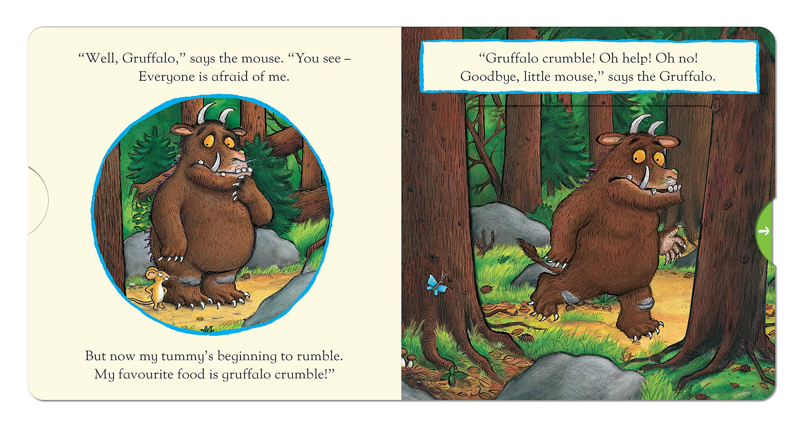 The Gruffalo: A Push, Pull and Slide Book,Used