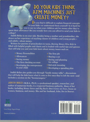 Raising MoneyWise Kids,Used