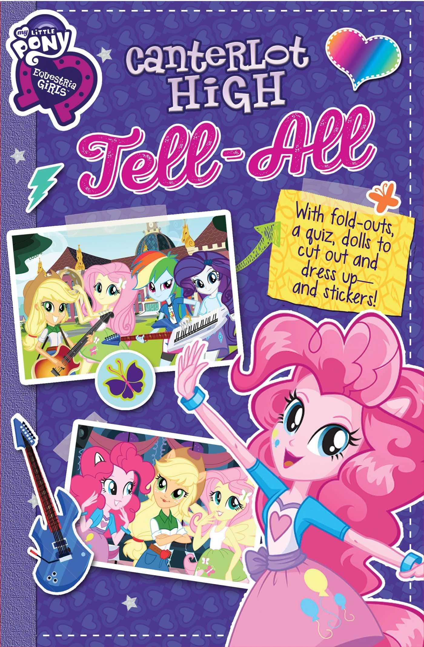 My Little Pony Equestria Girls: Canterlot High Tellall (Replica Journal),New