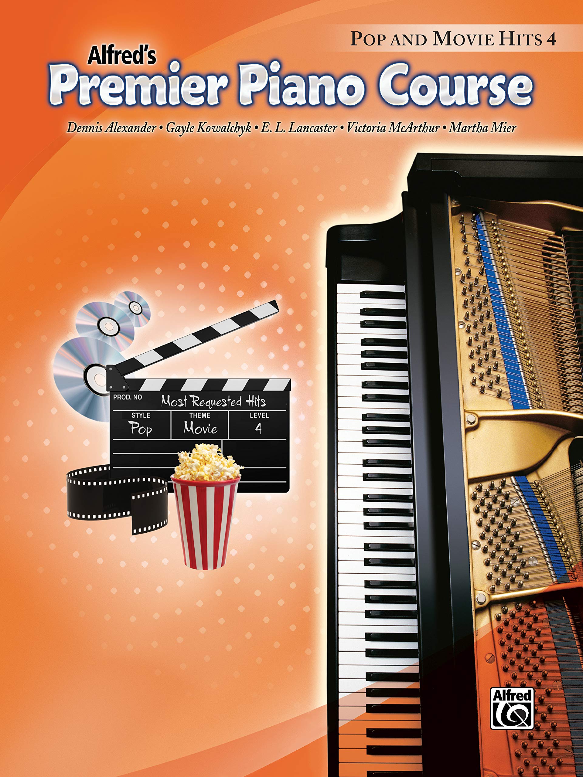Premier Piano Course Pop and Movie Hits, Bk 4 (Premier Piano Course, Bk 4),Used
