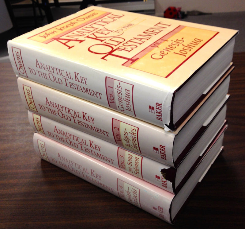 Analytical Key to the Old Testament (4 book Set),Used