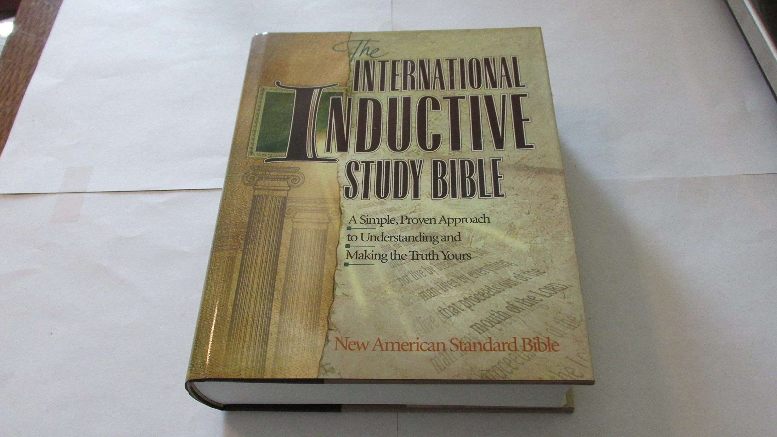 International Inductive Study Bible: New American Standard Bible,Used