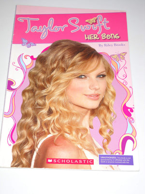 Taylor Swift: Her Song (Star Scene) By Riley Brooks (2010) Paperback,Used