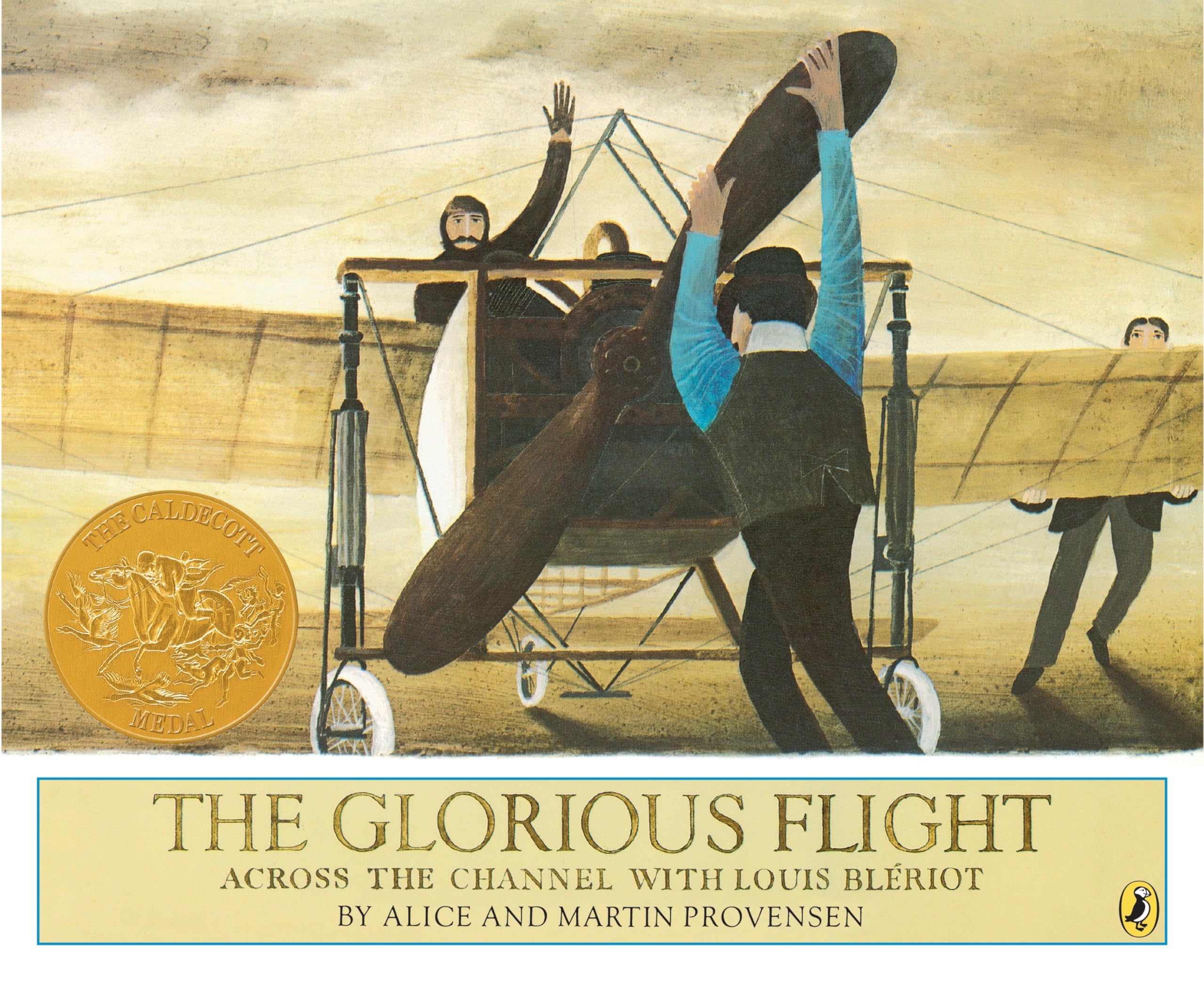 The Glorious Flight: Across the Channel with Louis Bleriot July 25, 1909 (Picture Puffin Books),Used