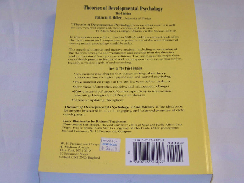 Theories Of Development Psychology,Used