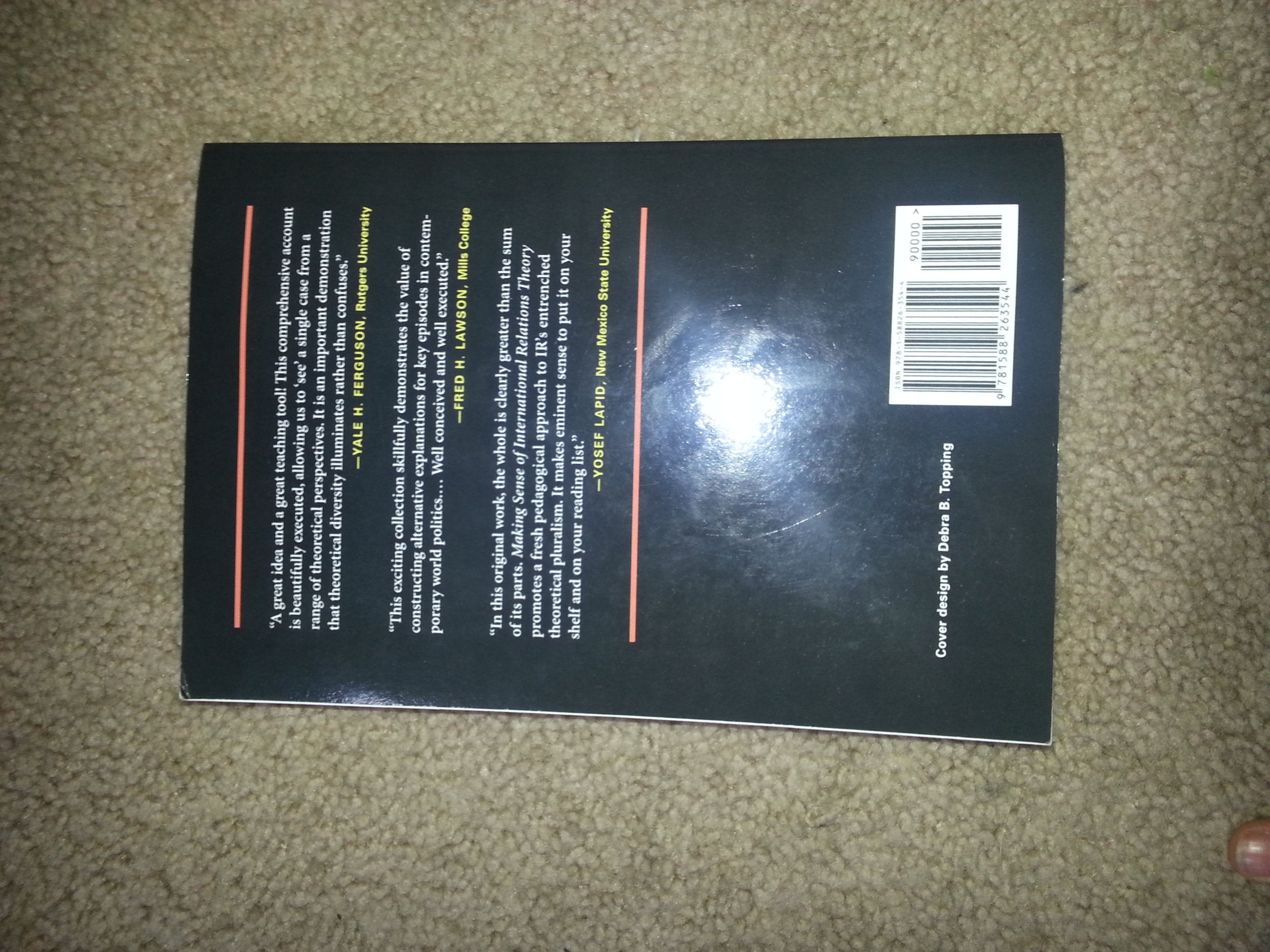 Making Sense Of International Relations Theory,Used