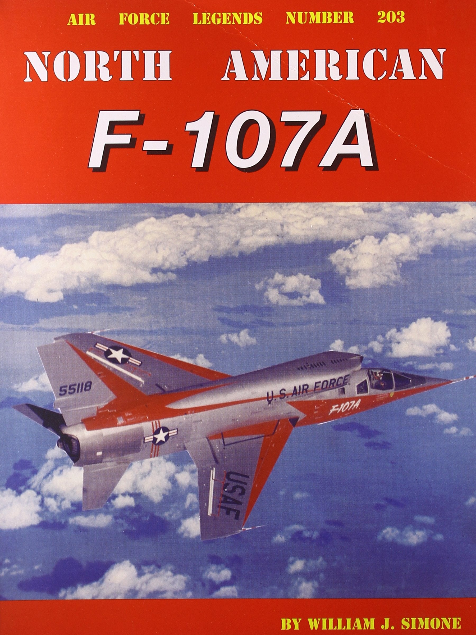 North American F107A (Air Force Legends, 203)