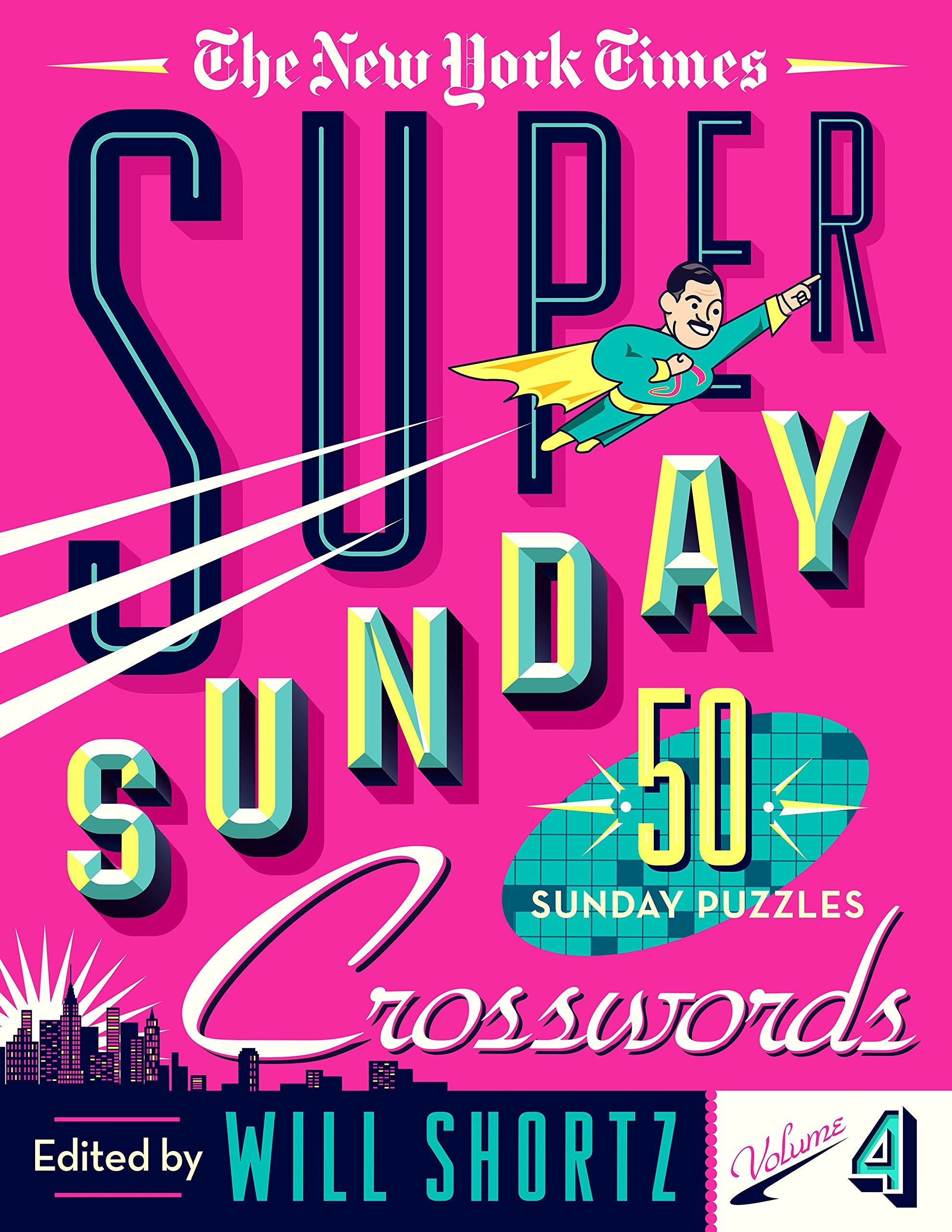 The New York Times Super Sunday Crosswords Volume 4: 50 Sunday Puzzles,Used