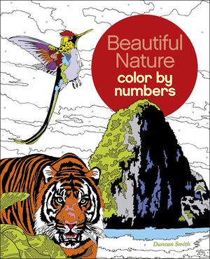 Beautiful Nature Color by Numbers (Sirius Color by Numbers Collection, 16),Used