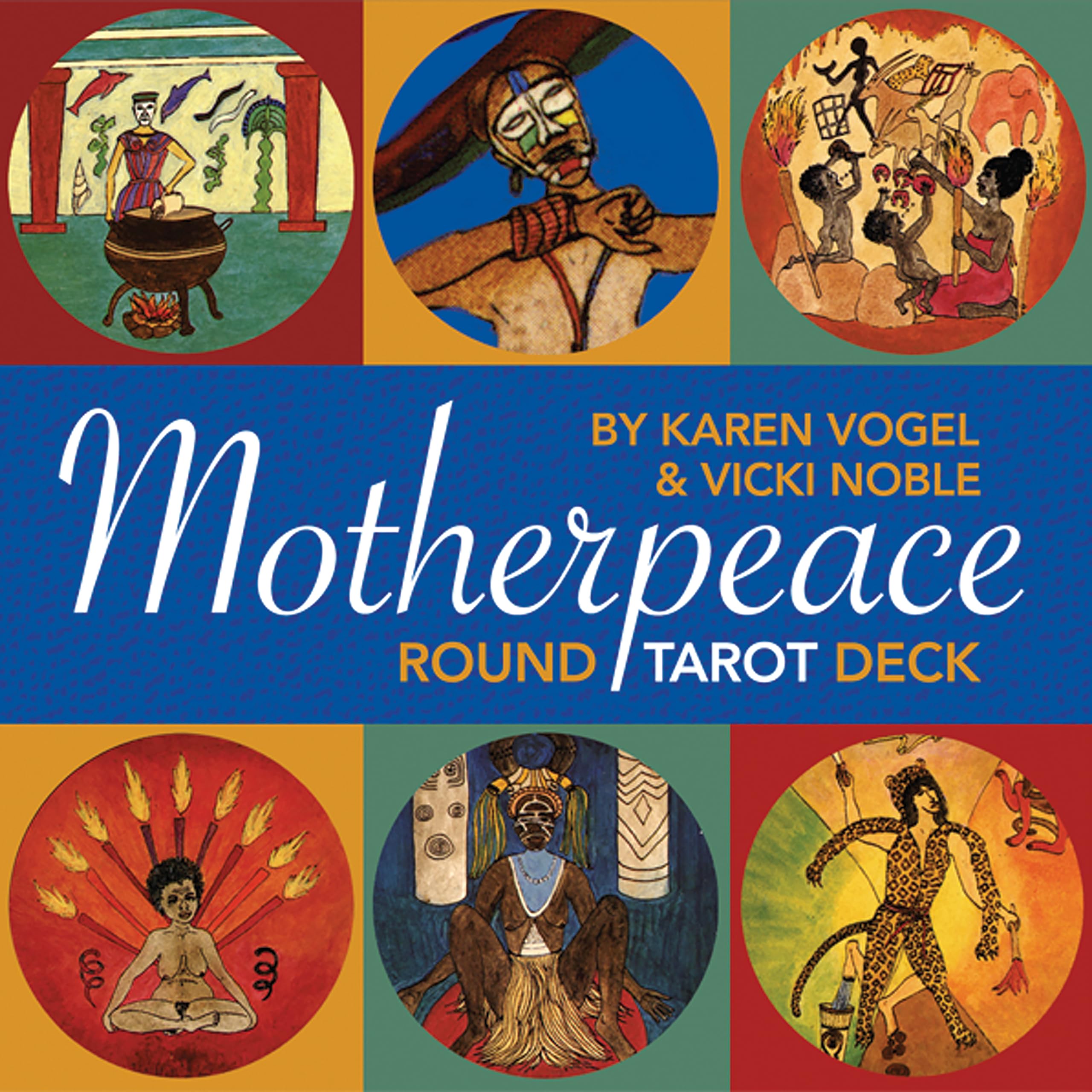 Motherpeace Round Tarot Deck,New
