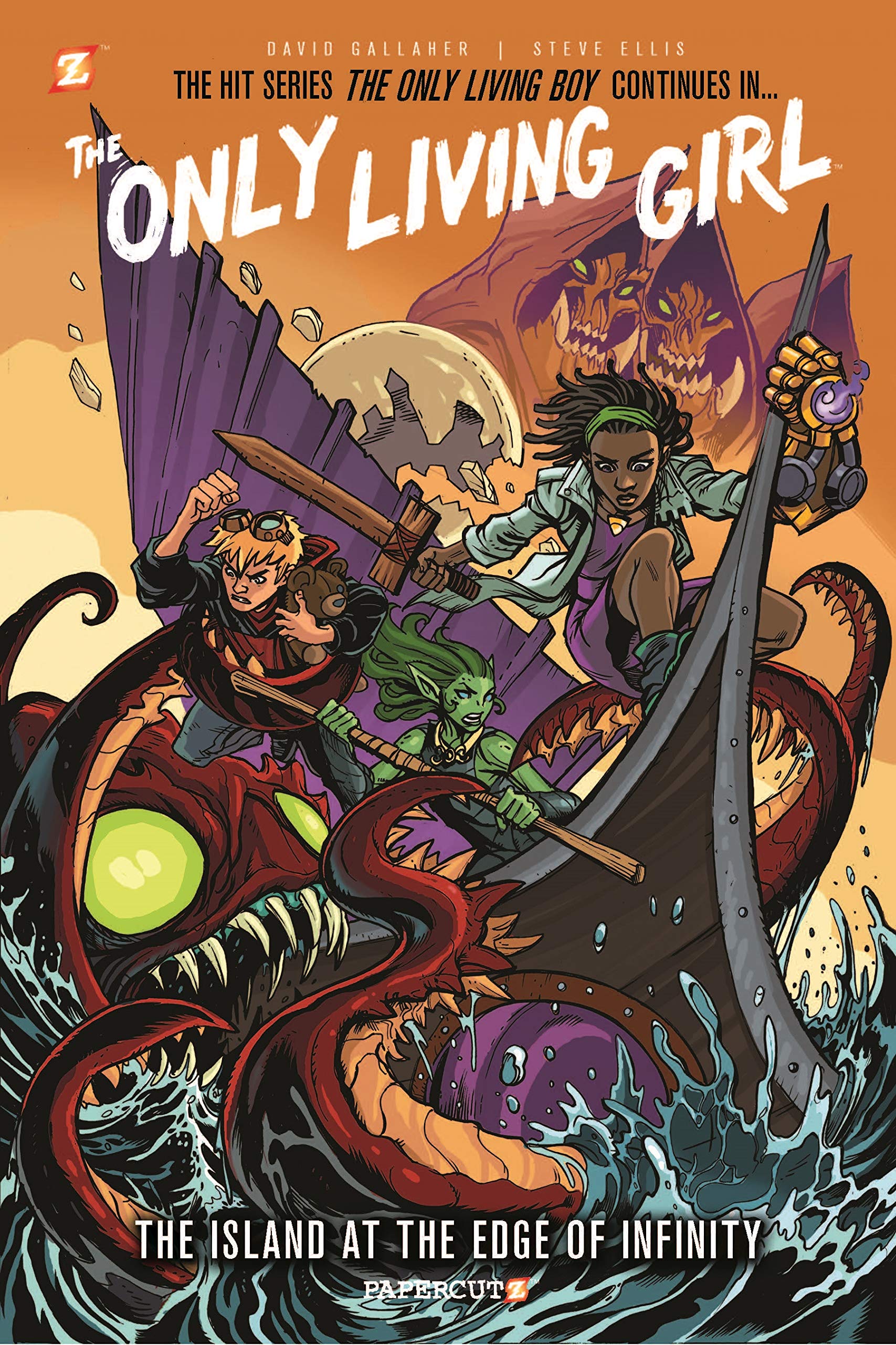 The Only Living Girl #1: The Island At The Edge Of Infinity (1),Used
