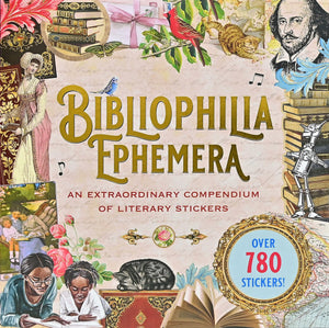 Bibliophilia Ephemera Sticker Book (over 780 stickers) (Sticker Books)