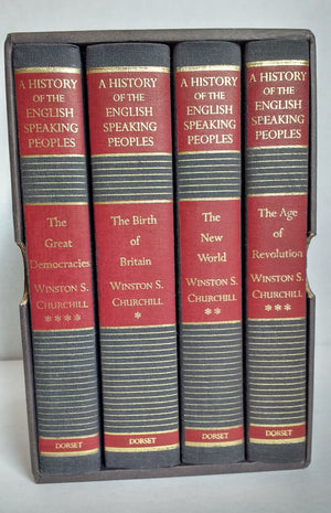 A History Of The Englishspeaking Peoples: The Birth Of Britain / The New World / The Age Of Revolution / The Great Democracies,New