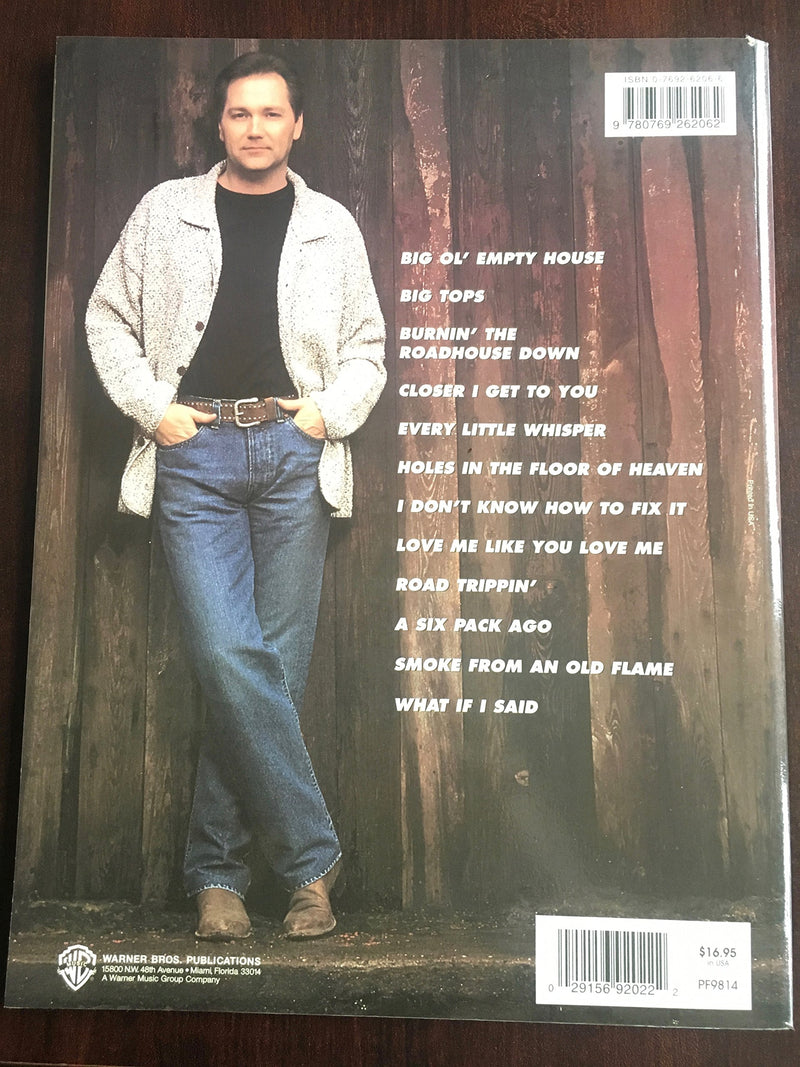 Steve Wariner  Burnin' the Roadhouse Down: Piano/Vocal/Chords,Used
