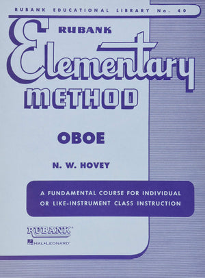 Rubank Elementary Method  Oboe (Rubank Educational Library),Used