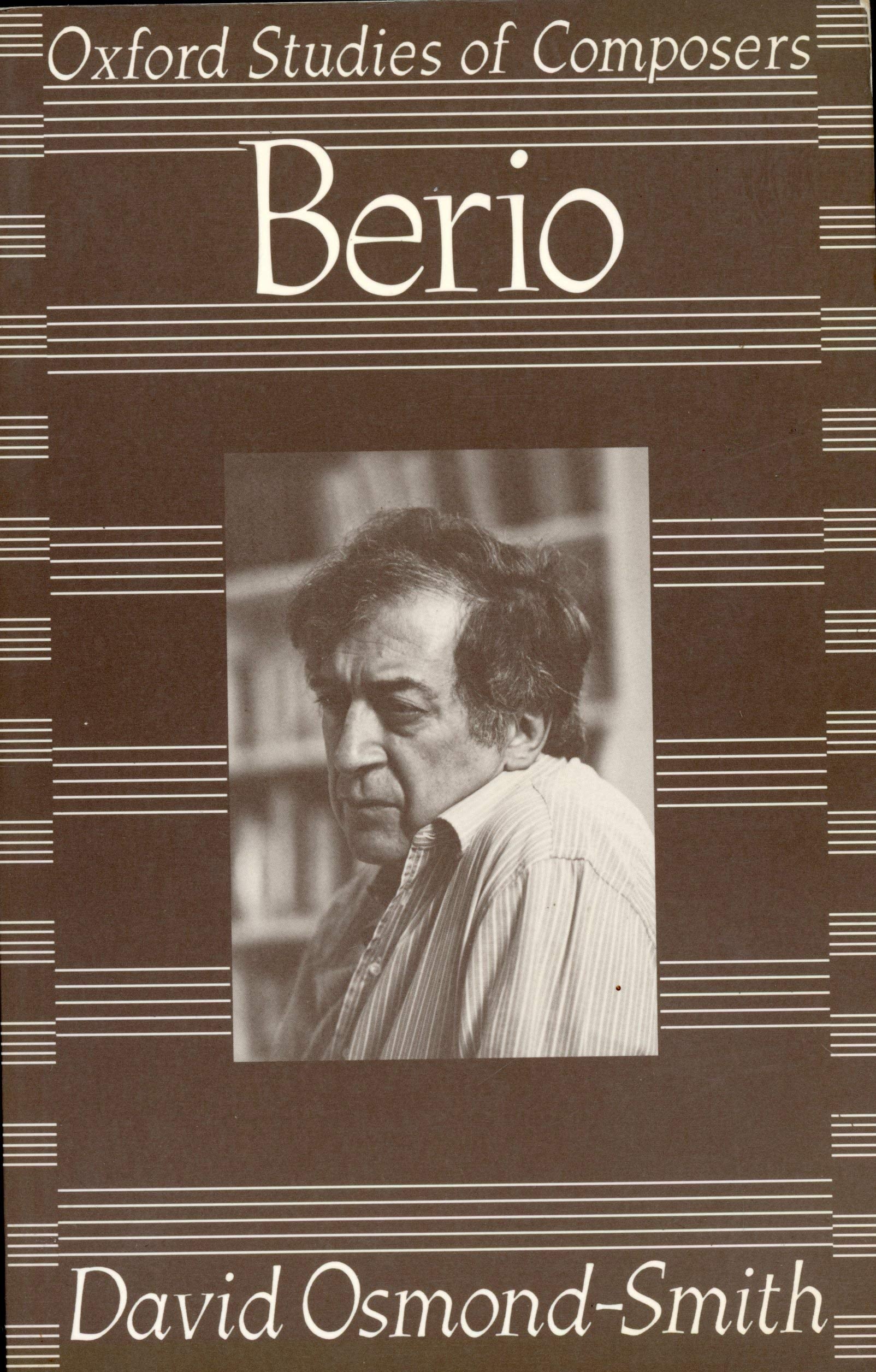 Berio (Oxford Studies of Composers),Used