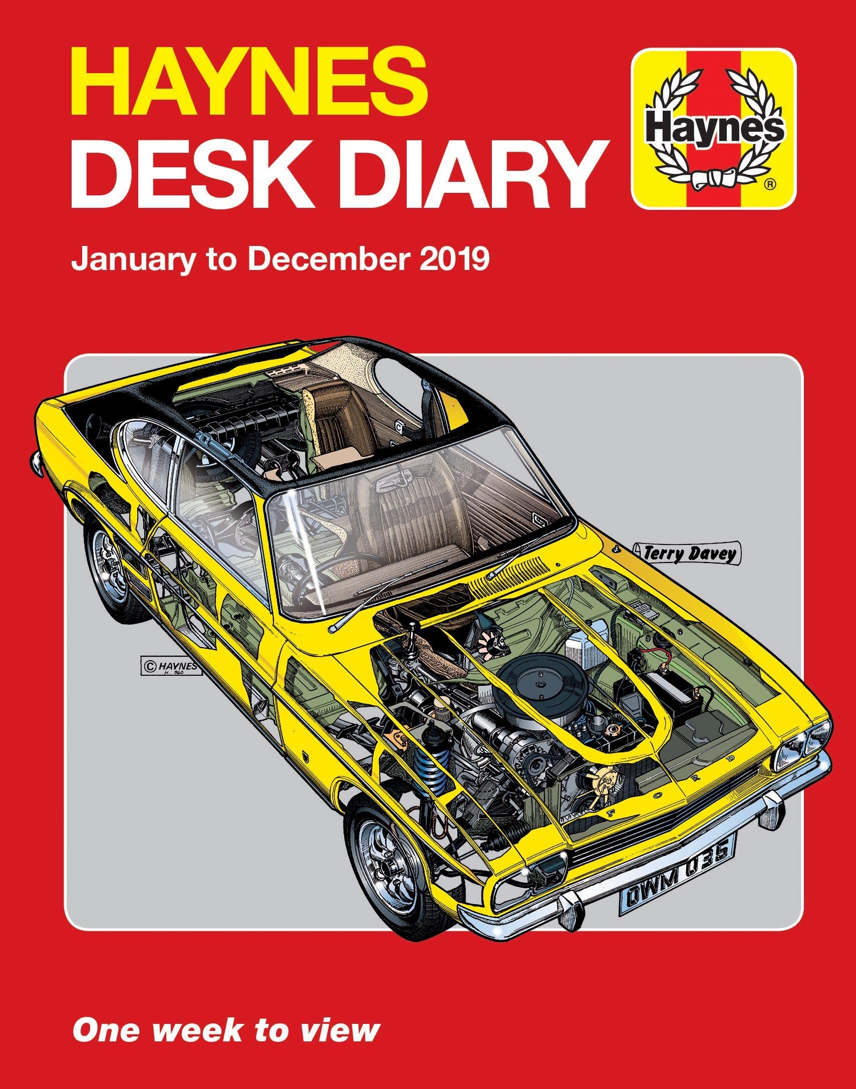 Haynes 2019 Desk Diary: January To December 2019