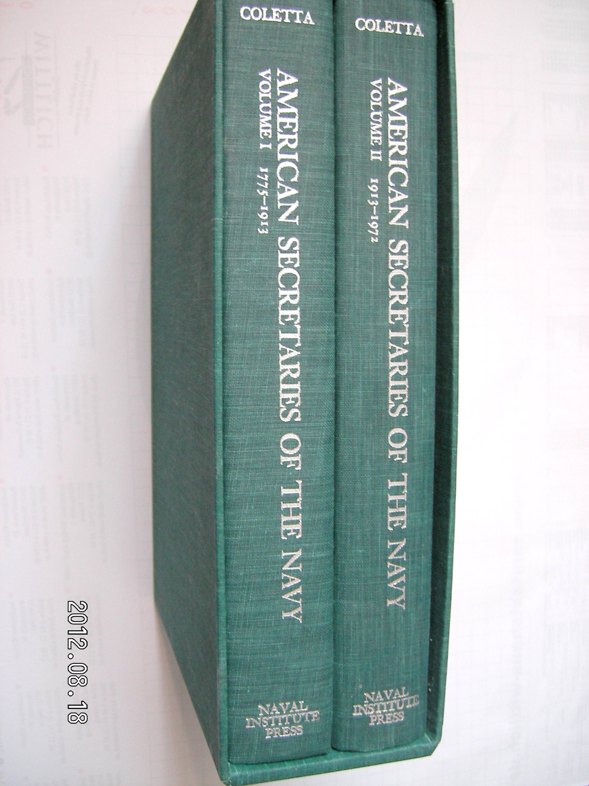 American Secretaries of the Navy,Used
