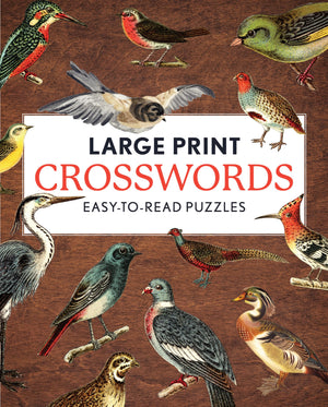 Large Print Crosswords: EasyToRead Puzzles
