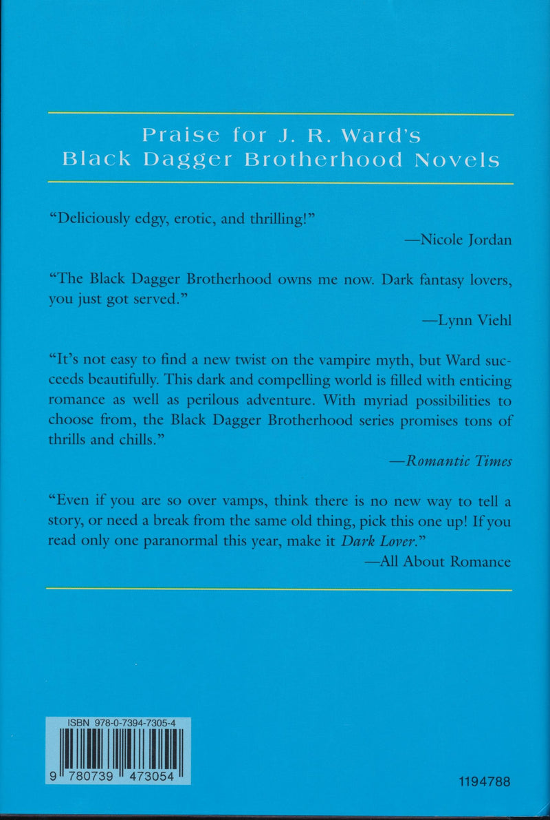 Dark Lover / Lover Eternal (Black Dagger Brotherhood),Used