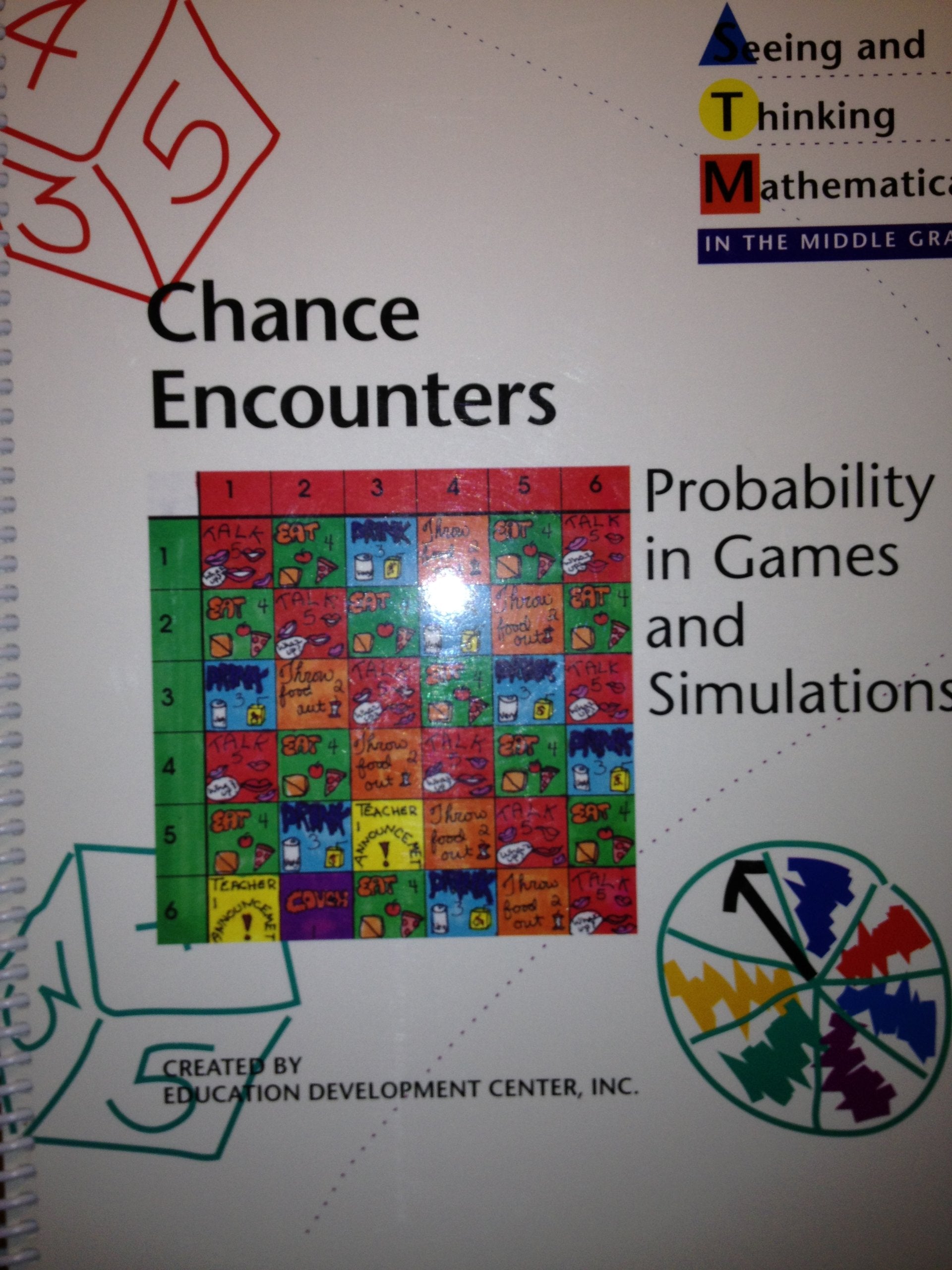 CHANCE ENCOUNTER BOOK (Seeing and Thinking Mathematically in the Middle Grades),Used