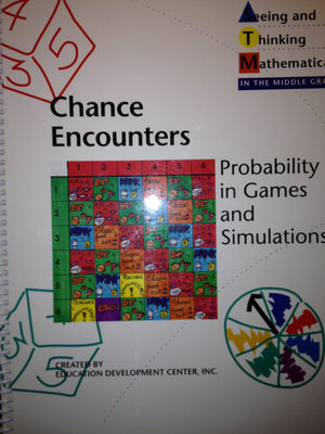 CHANCE ENCOUNTER BOOK (Seeing and Thinking Mathematically in the Middle Grades),Used