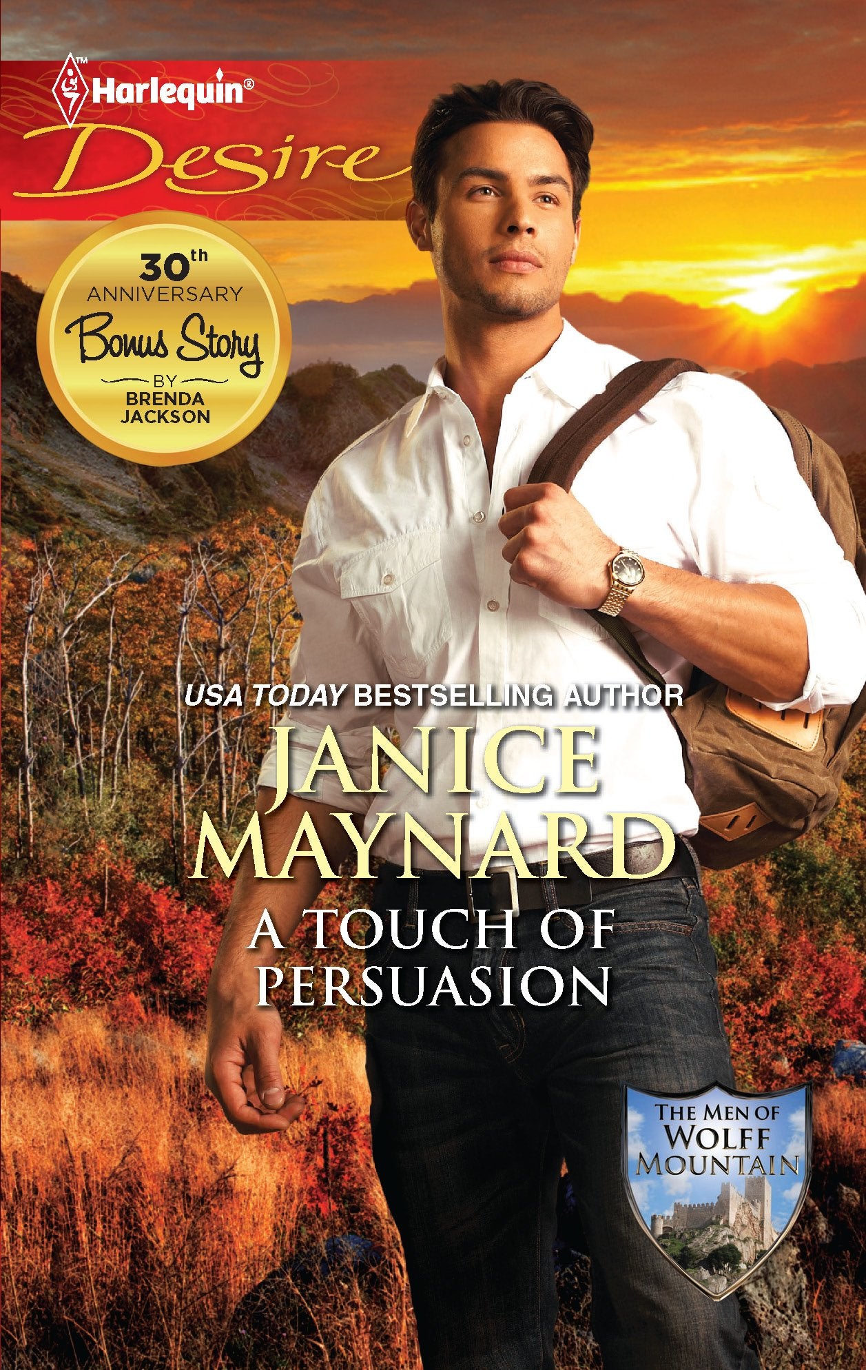 A Touch of Persuasion: A Billionaire Wilderness Romance (Men of Wolff Mountain),Used