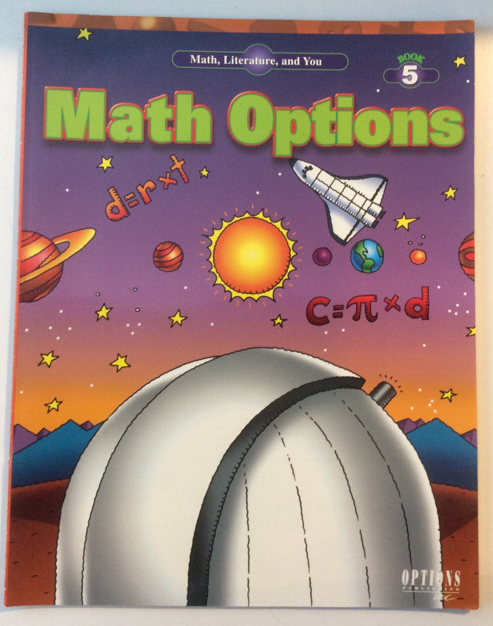 Math Options: Book 5,Used