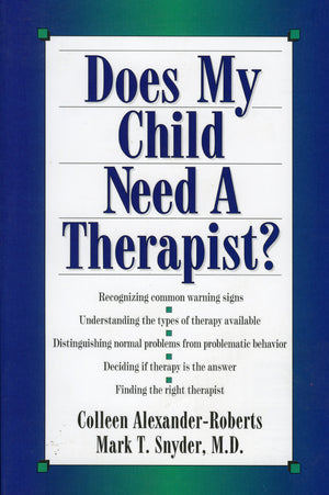 Does My Child Need A Therapist?,Used