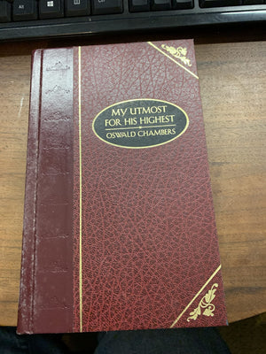 My Utmost for His Highest  Deluxe (DELUXE CHRISTIAN CLASSICS),Used