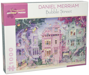 Daniel Merriam Bubble Street 1000 Piece Jigsaw Puzzle Aa977,Used