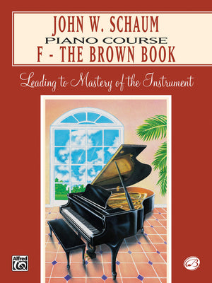 John W. Schaum Piano Course: F  The Brown Book,Used