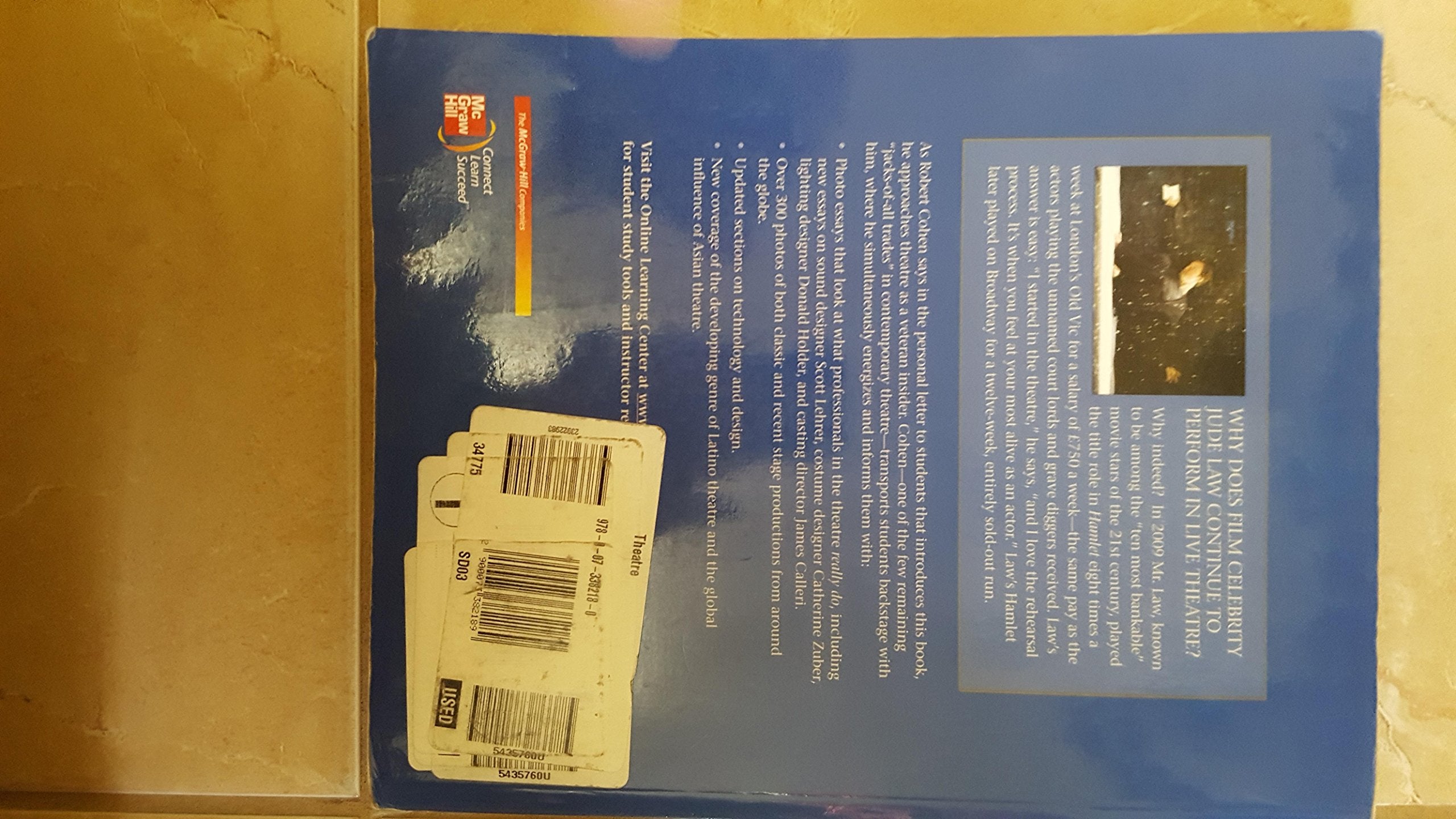 Theatre, 9th Edition,Used