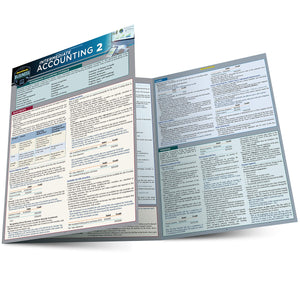 Intermediate Accounting 2: a QuickStudy Laminated Reference Guide (Quickstudy Reference Guide),Used