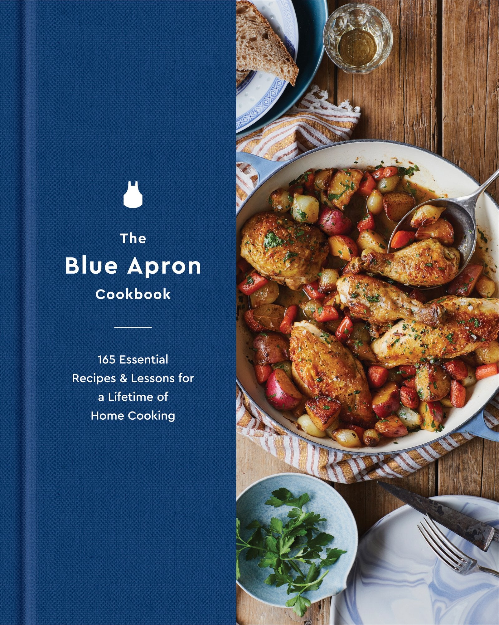 The Blue Apron Cookbook: 165 Essential Recipes and Lessons for a Lifetime of Home Cooking,Used