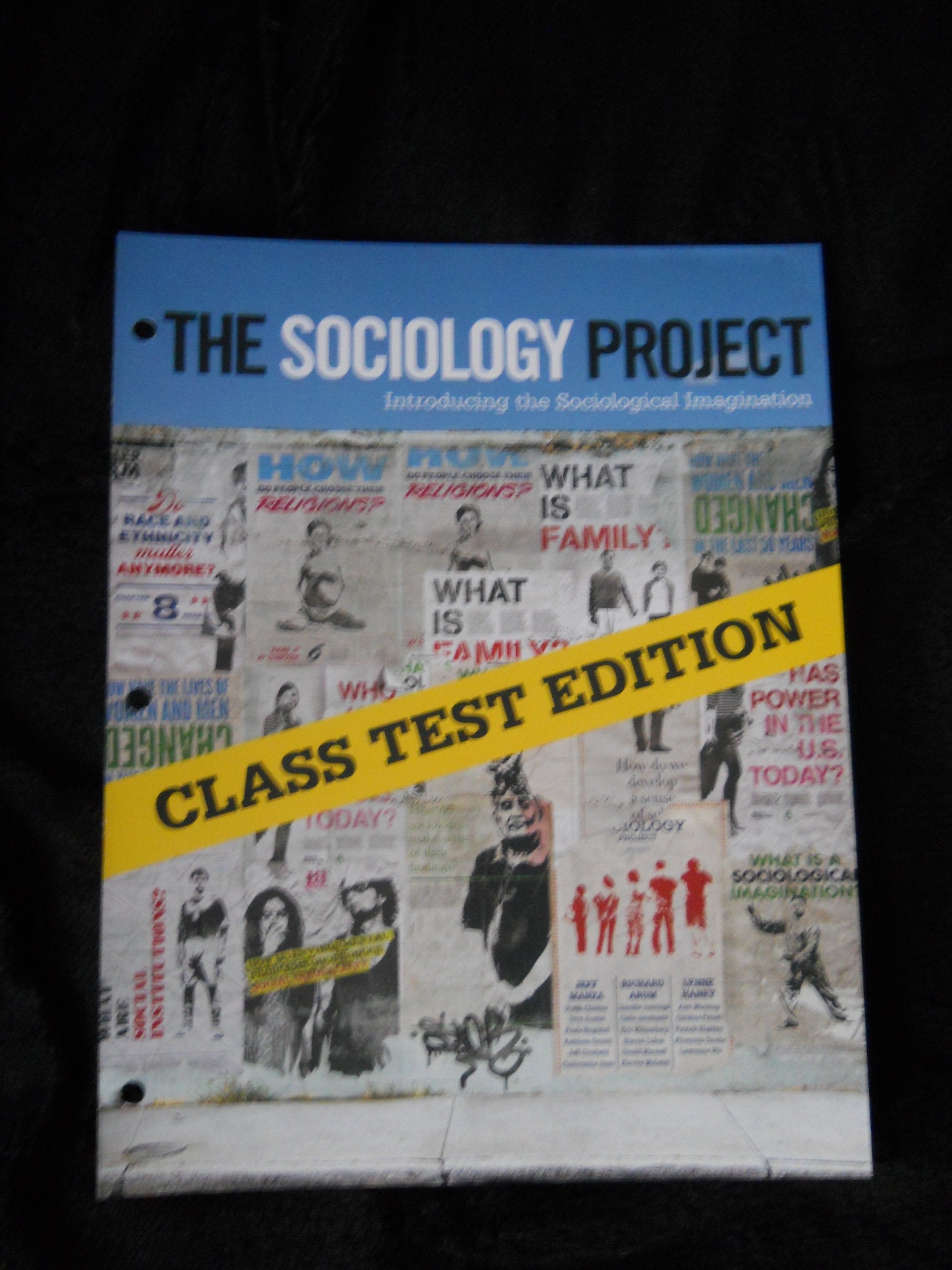 The Sociology Project: Introducing the Sociological Imagination,Used
