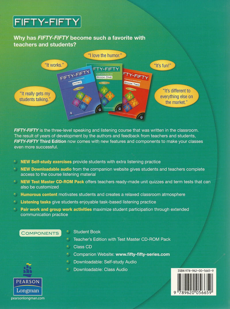Fiftyfifty, Book 1: A Speaking And Listening Course,Used
