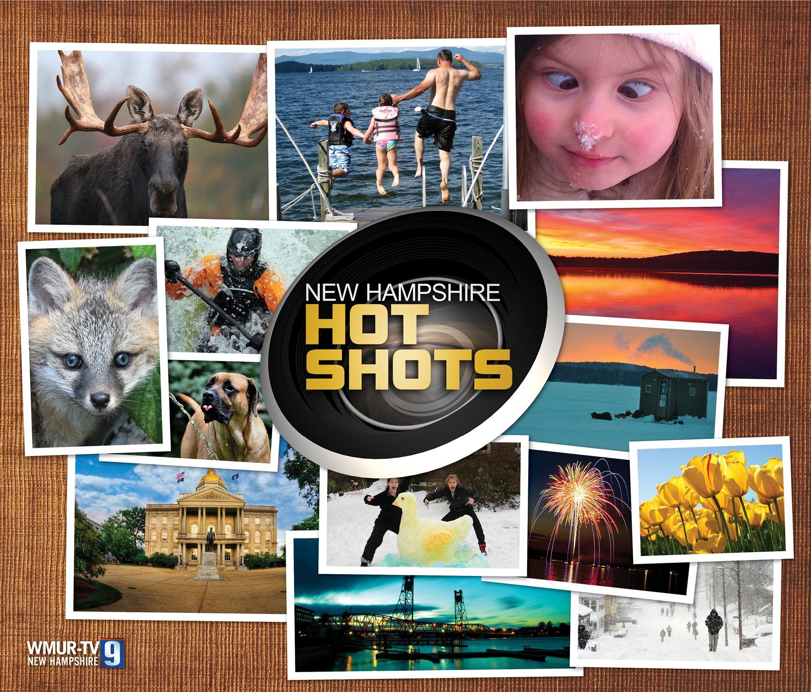 Hot Shots!: New Hampshire Book & Calendar,Used