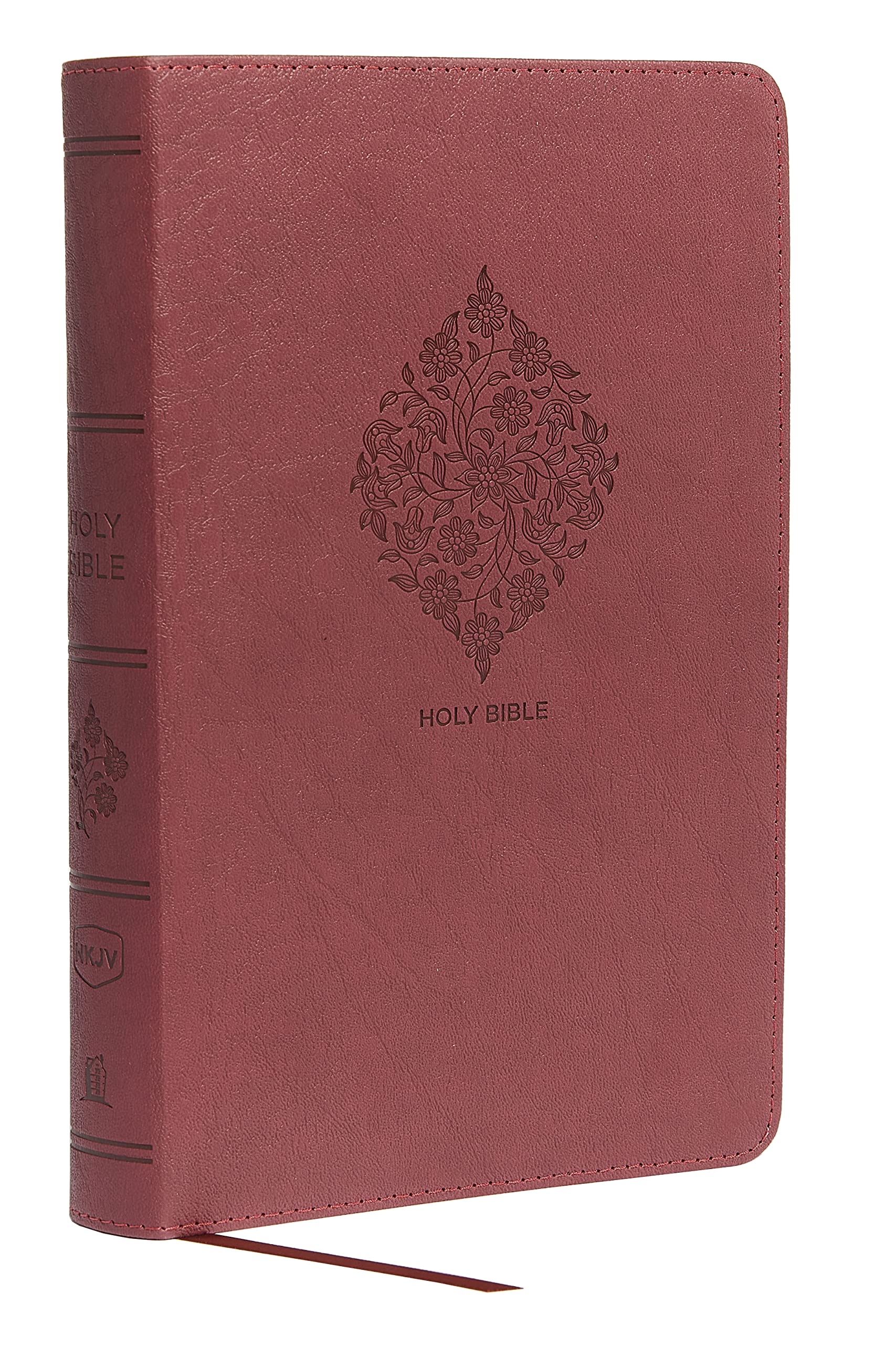 NKJV, Reference Bible, Personal Size Giant Print, Leathersoft, Burgundy, Red Letter, Comfort Print: Holy Bible, New King James V,Used