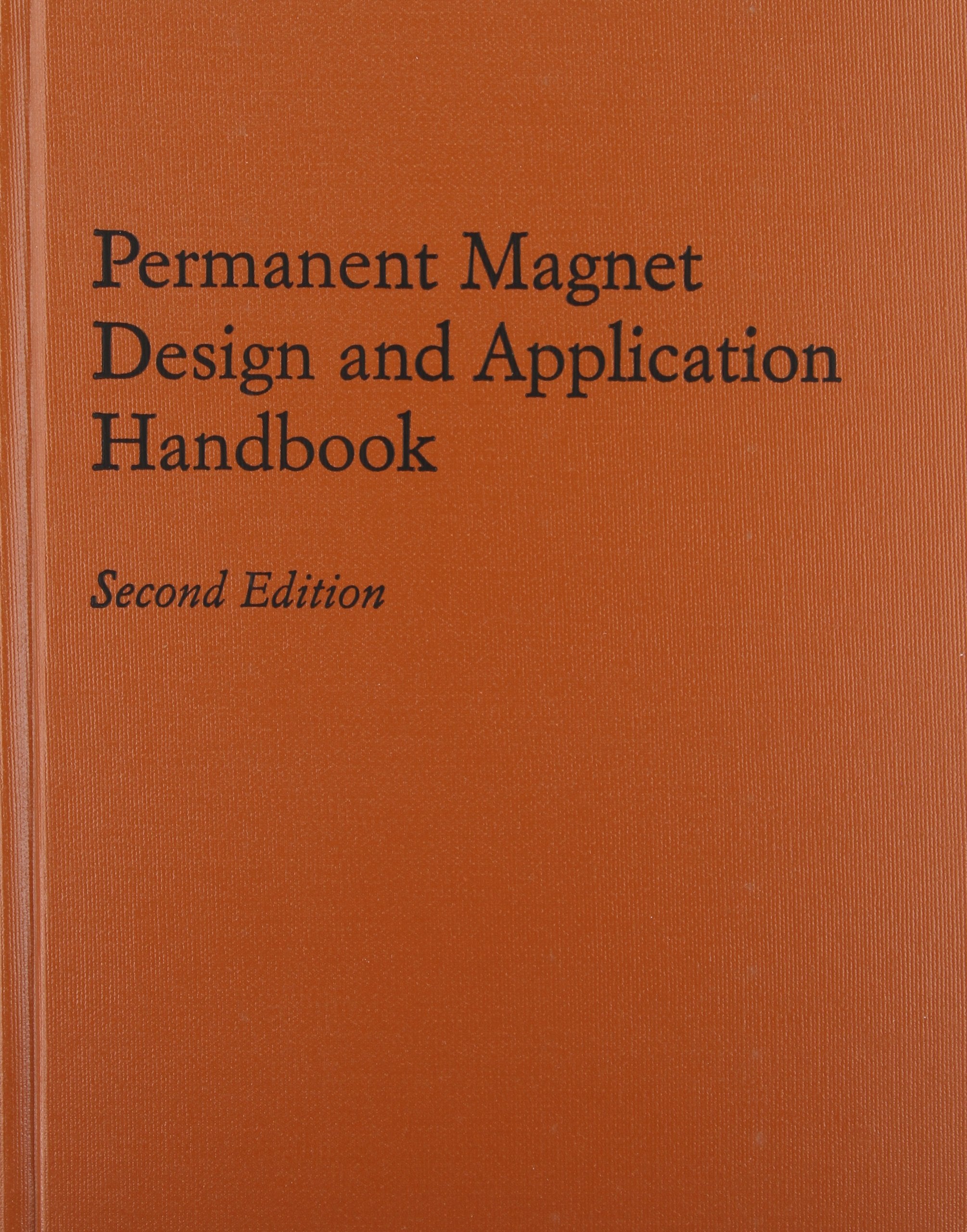 Permanent Magnet Design And Application Handbook-new