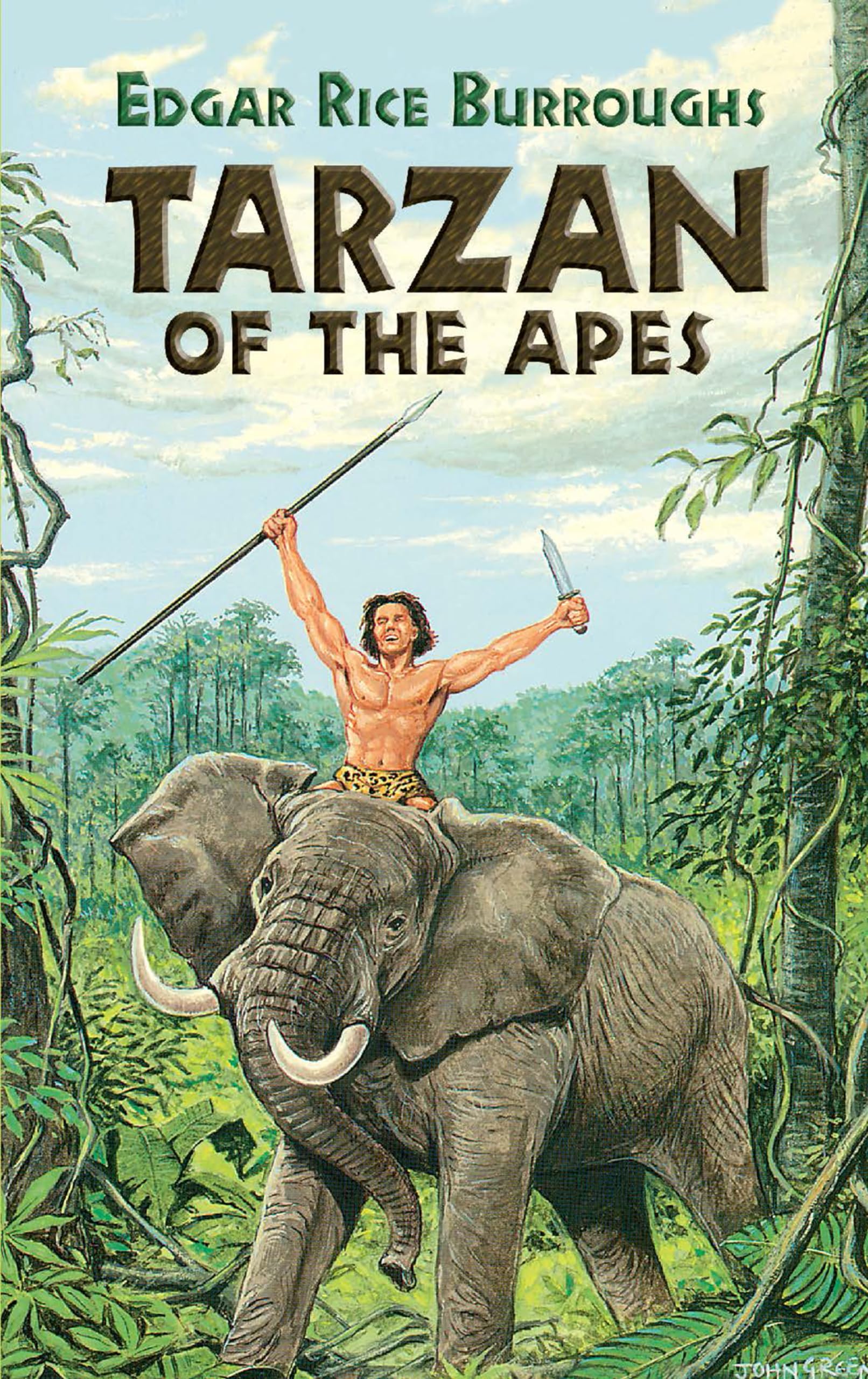 Tarzan Of The Apes (Dover Thrift)-used