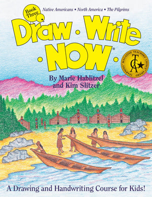 Draw Write Now, Book 3: Native Americans, North America, Pilgrims (Drawwritenow),Used