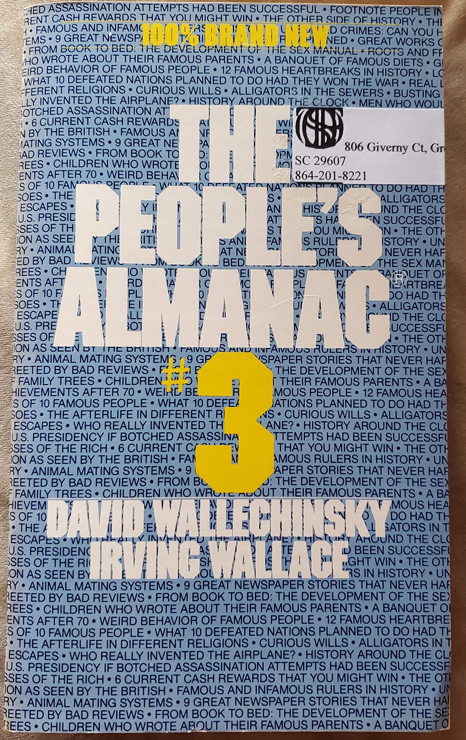People's Almanac, No.3,New
