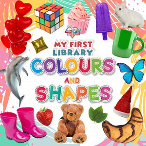 My First Library Colours And Shapes : Early Learning Book For Kids [Paperback] Priyanka Verma