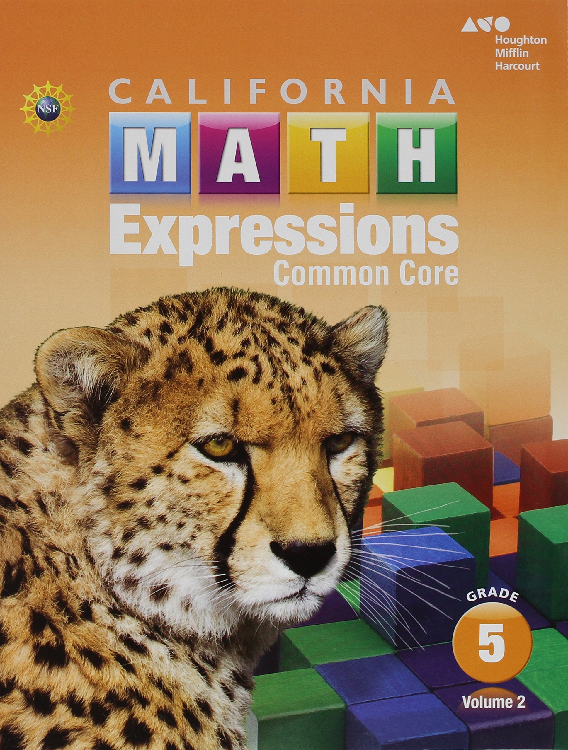 Student Activity Book (softcover), Volume 2 Grade 5 2015 (Houghton Mifflin Harcourt Math Expressions),Used